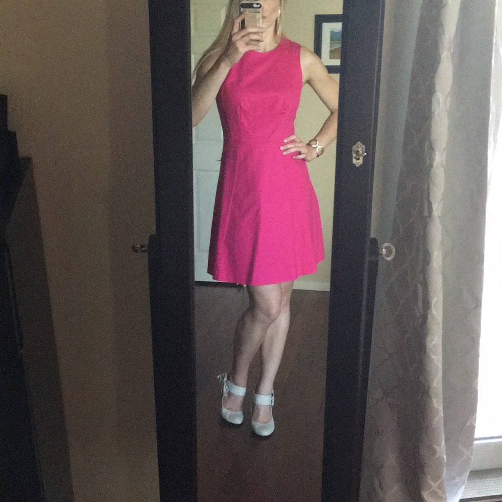 The Limited fuchsia pink sundress size 4 tall.